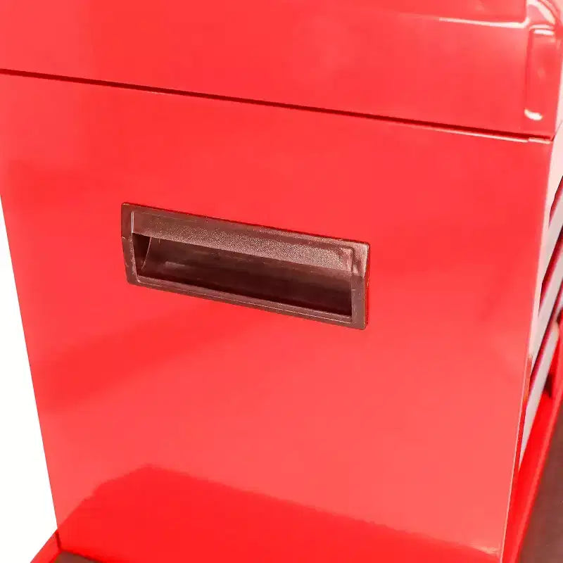 Heavy-Duty 5-Drawer Tool Chest, Rolling Metal Cabinet with 4 Wheels, Adjustable Shelf Storage, 100KG Capacity for Workshop Garage