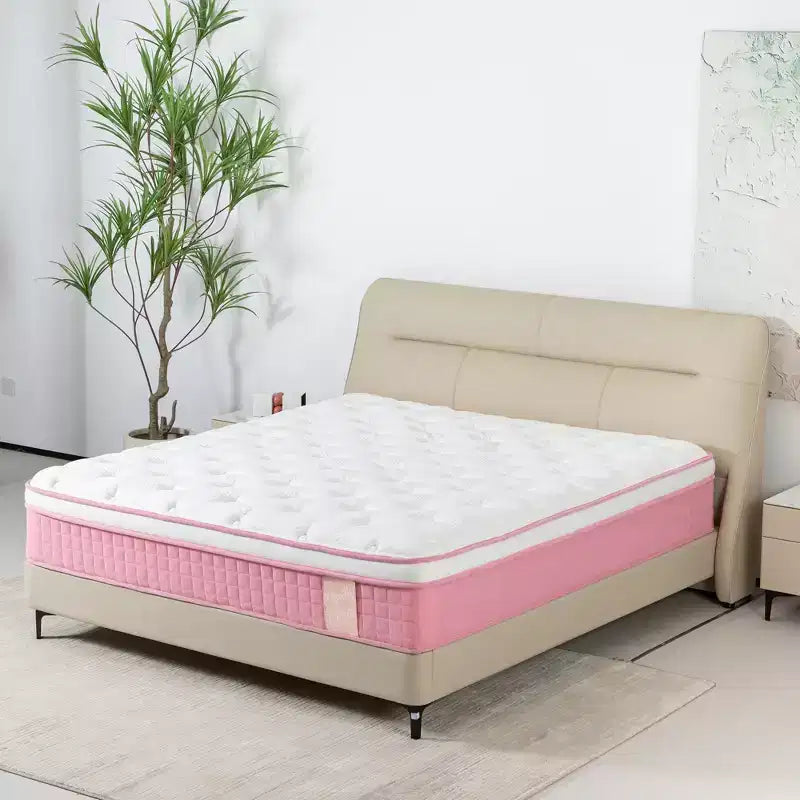 GDFStudio Cecil 12 Memory Foam Cool Knitted Cover Individual Pocket Hybrid Mattress