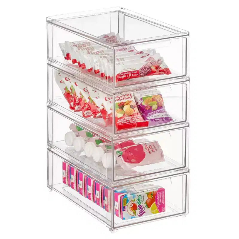 Stackable Pull-Out Sliding Storage Drawer