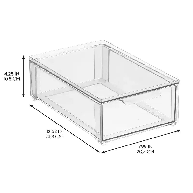 Stackable Pull-Out Sliding Storage Drawer