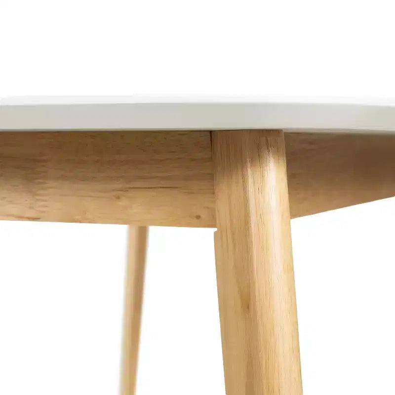 Christopher Knight Home Sabrina Mid-Century Modern 5 Piece Rubberwood Upholstered Dining Set
