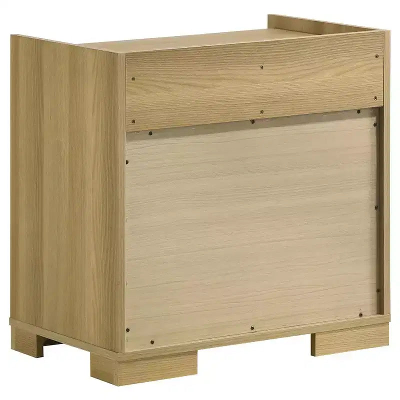 Coaster,Hyland 2-drawer Nightstand Bedside Table Natural