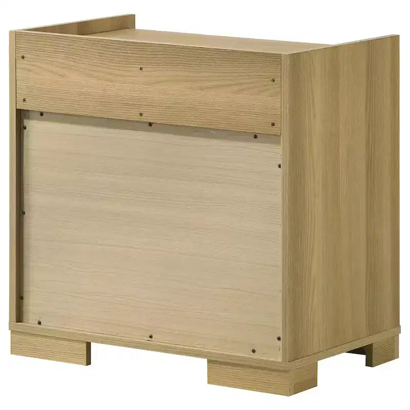 Coaster,Hyland 2-drawer Nightstand Bedside Table Natural
