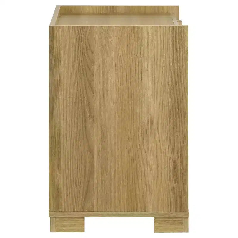 Coaster,Hyland 2-drawer Nightstand Bedside Table Natural