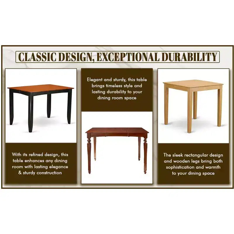 HomeStock Counter Height Table
