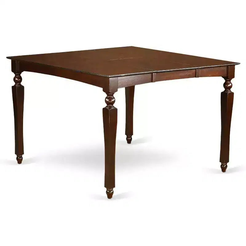 HomeStock Gathering Square Counter Height Dining Table With Butterfly Leaf