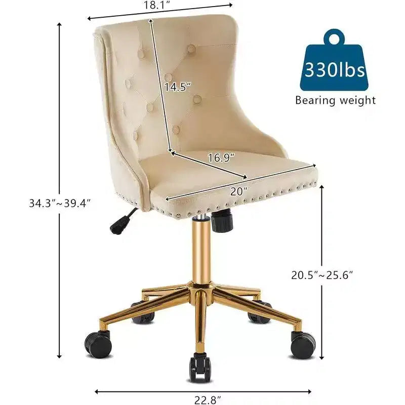 Karl Home | Task Chair Office Desk Chair Make Up Chair With Wheels