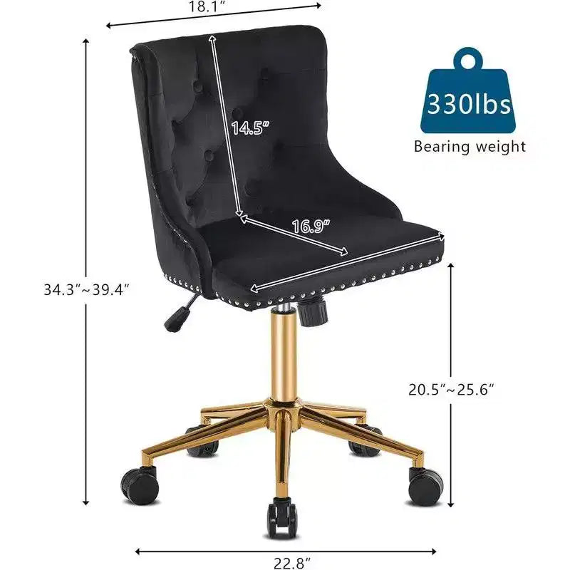 Karl Home | Task Chair Office Desk Chair Make Up Chair With Wheels