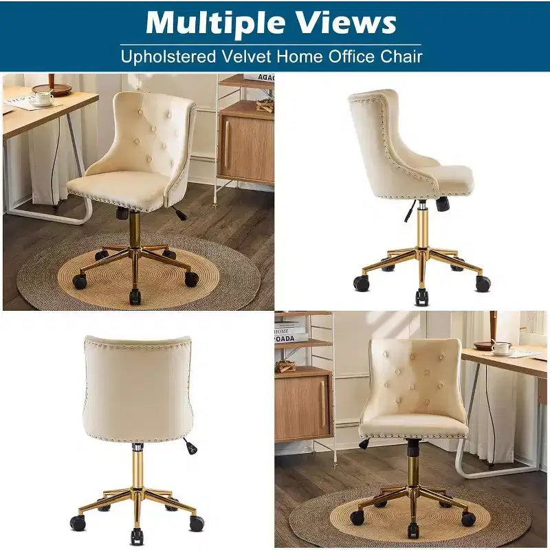 Karl Home | Task Chair Office Desk Chair Make Up Chair With Wheels