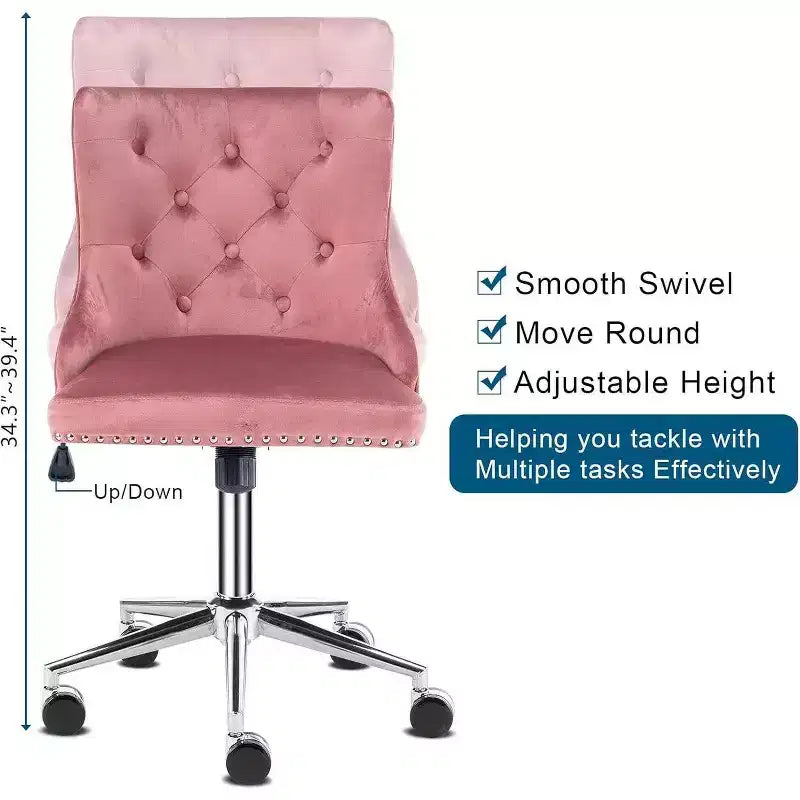 Karl Home | Task Chair Office Desk Chair Make Up Chair With Wheels