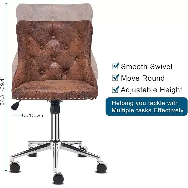 Karl Home | Task Chair Office Desk Chair Make Up Chair With Wheels