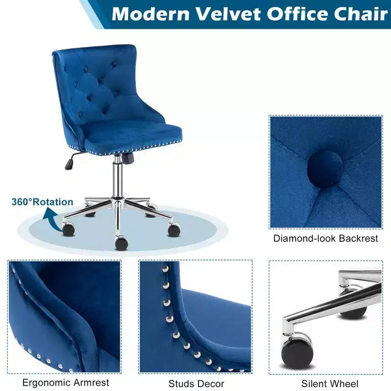 Karl Home | Task Chair Office Desk Chair Make Up Chair With Wheels