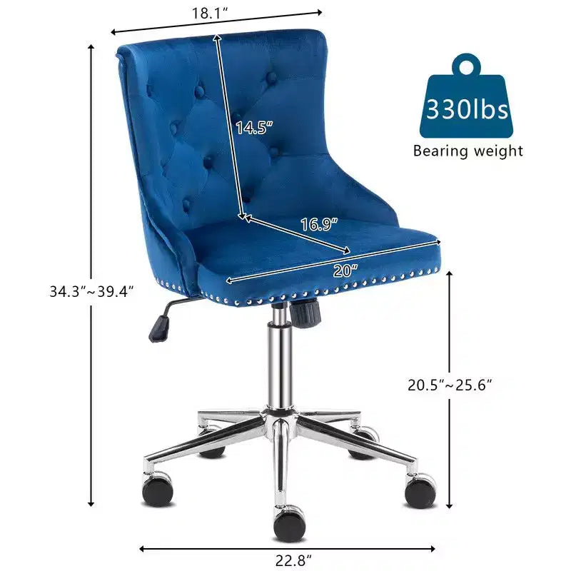 Karl Home | Task Chair Office Desk Chair Make Up Chair With Wheels