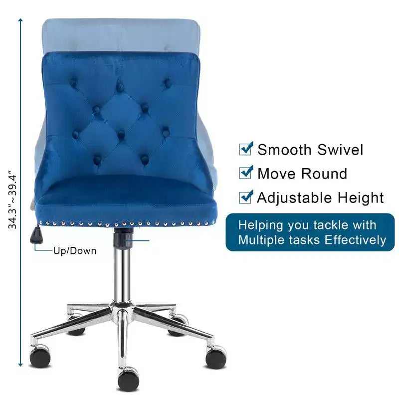 Karl Home | Task Chair Office Desk Chair Make Up Chair With Wheels