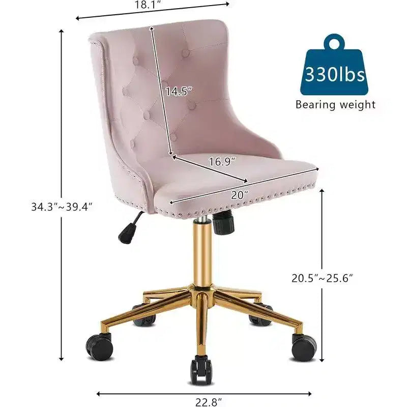 Karl Home | Task Chair Office Desk Chair Make Up Chair With Wheels