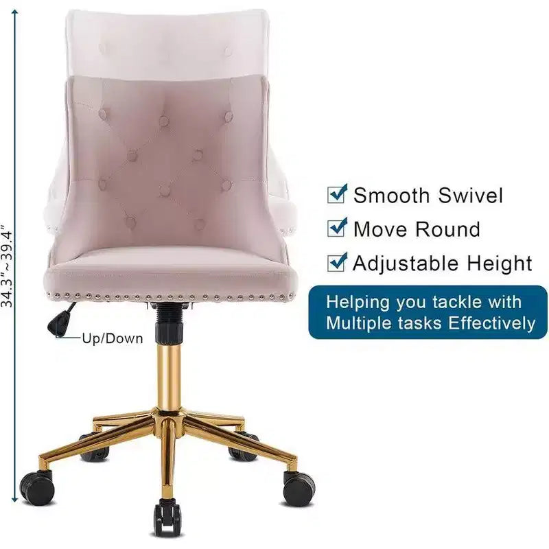 Karl Home | Task Chair Office Desk Chair Make Up Chair With Wheels