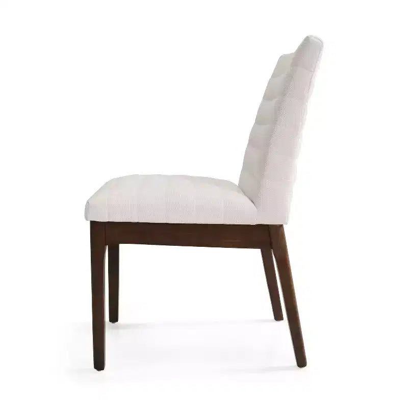 Christopher Knight Home Lancer Mid-Century Modern Channel Stitch Dining Chairs (Set of 4)
