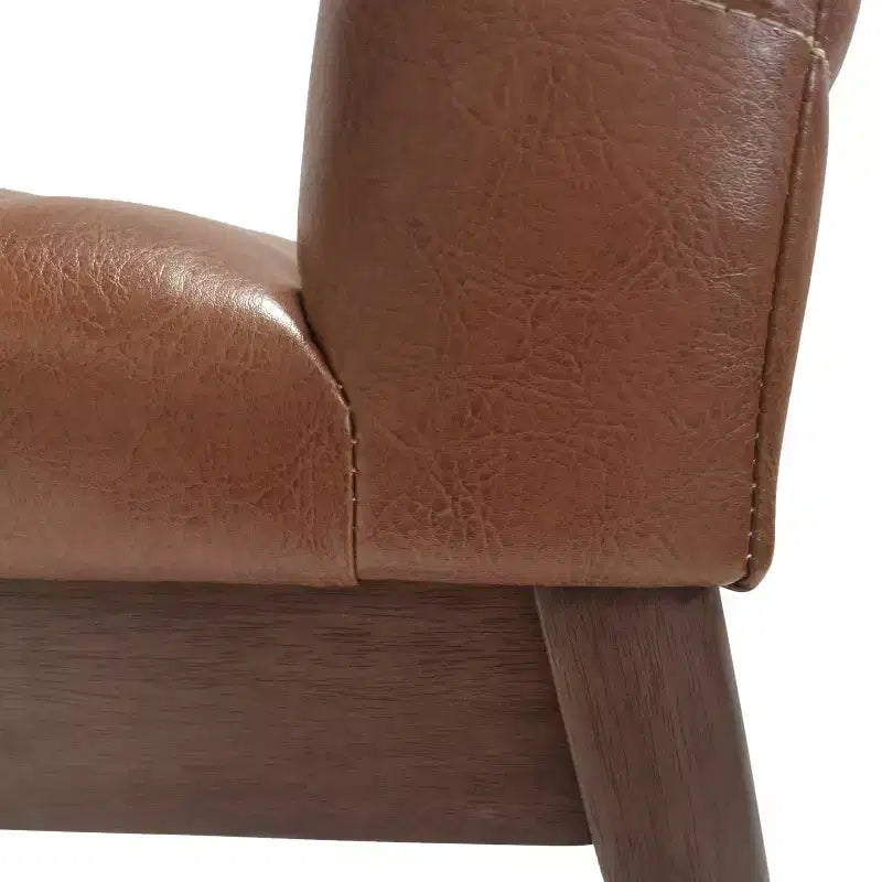 Christopher Knight Home Lancer Mid-Century Modern Channel Stitch Dining Chairs (Set of 4)