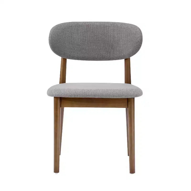 Christopher Knight Home Volgrun 5 Piece Mid-Century Modern Rubberwood Upholstered Dining Set