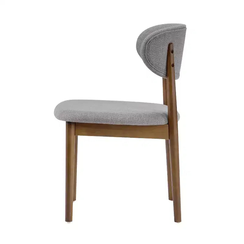 Christopher Knight Home Volgrun 5 Piece Mid-Century Modern Rubberwood Upholstered Dining Set