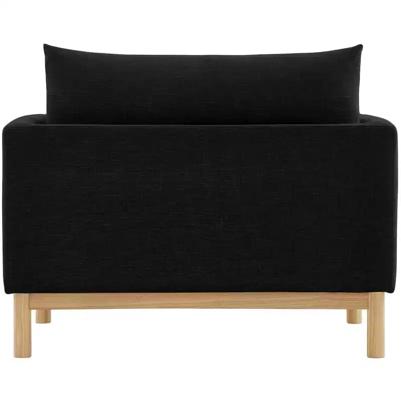 Meridian Furniture,Langham Linen Textured Fabric Chair