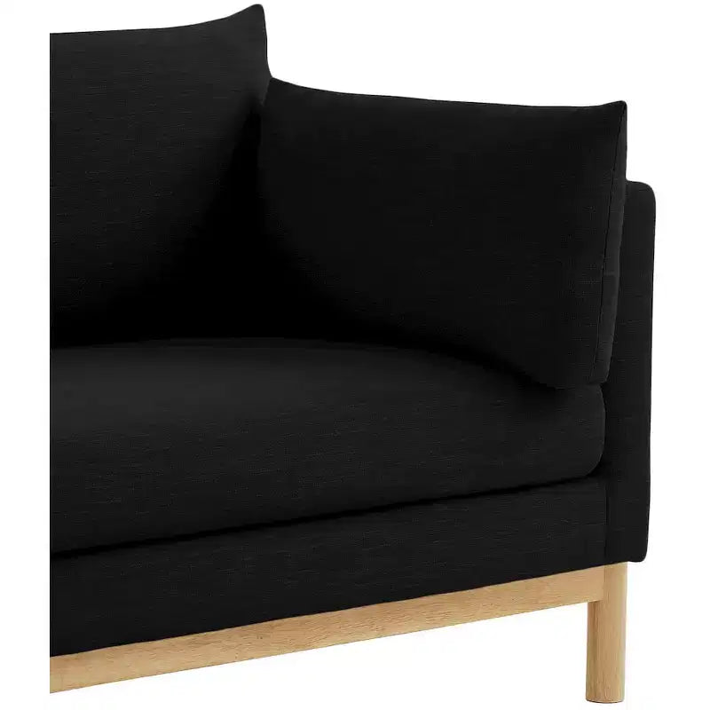 Meridian Furniture,Langham Linen Textured Fabric Chair