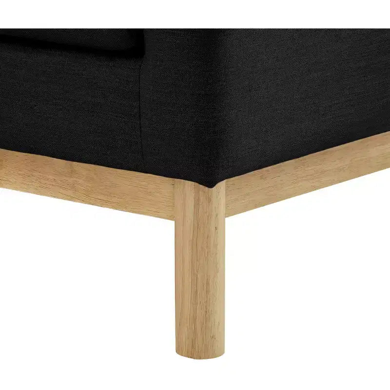 Meridian Furniture,Langham Linen Textured Fabric Chair