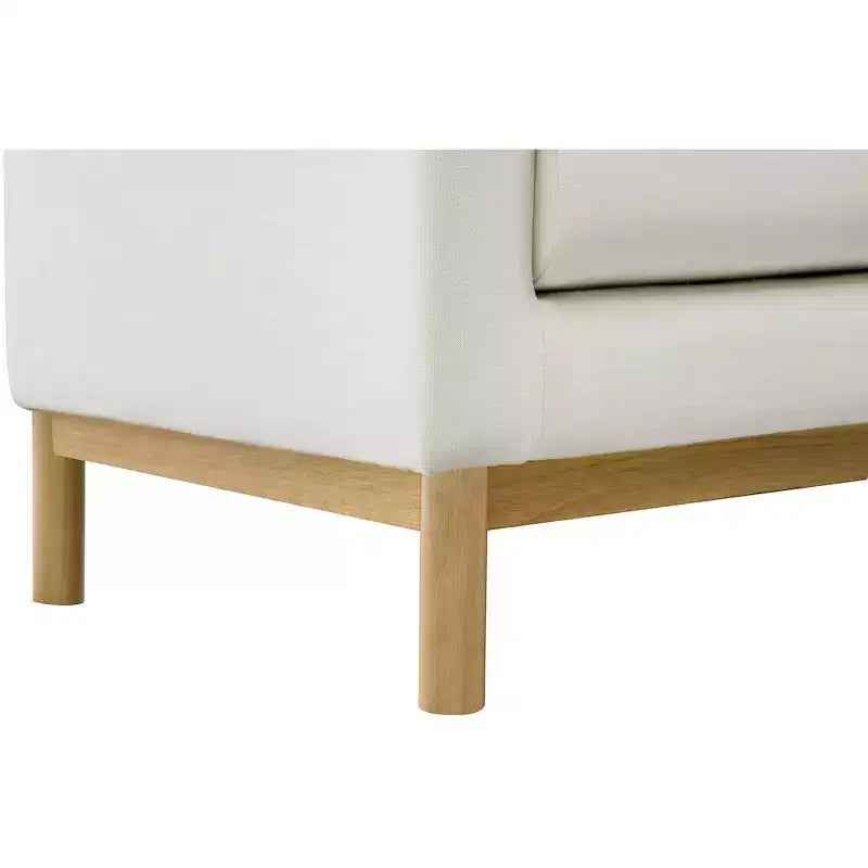 Meridian Furniture,Langham Linen Textured Fabric Chair