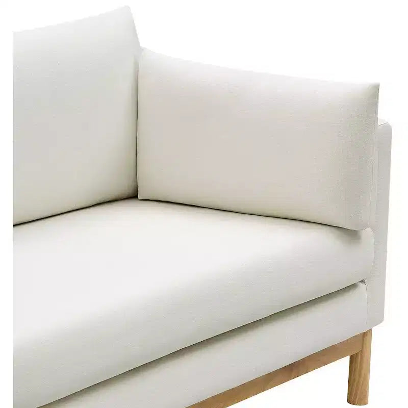 Meridian Furniture,Langham Linen Textured Fabric Chair