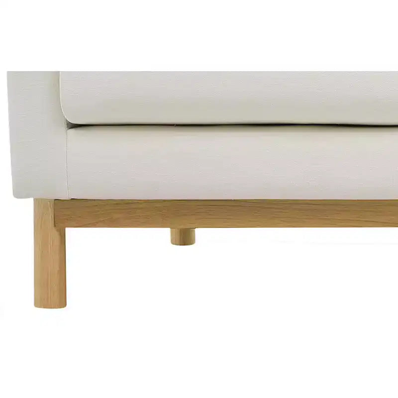 Meridian Furniture,Langham Linen Textured Fabric Chair