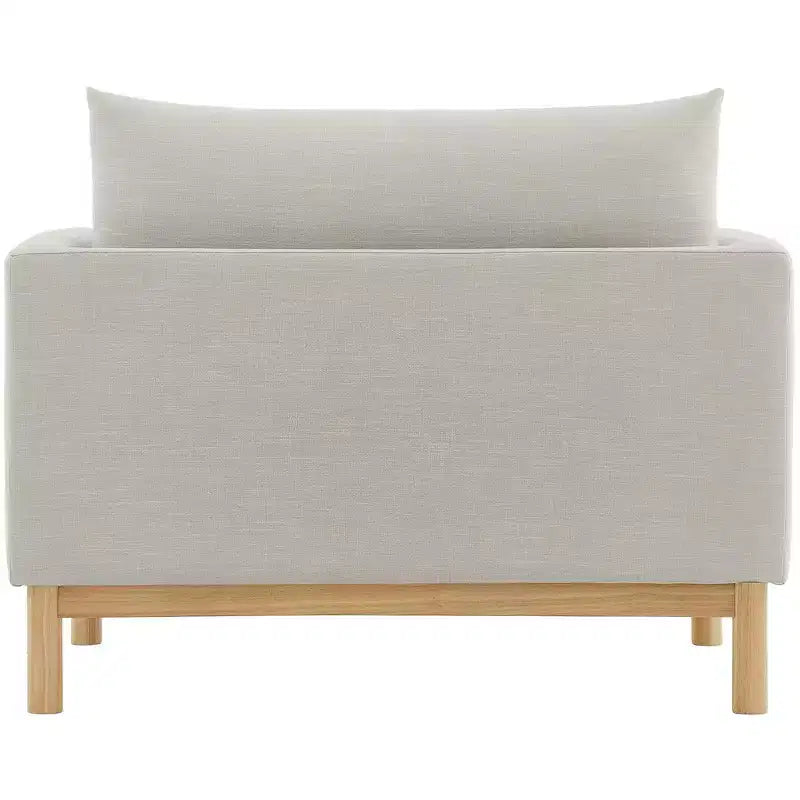 Meridian Furniture,Langham Linen Textured Fabric Chair