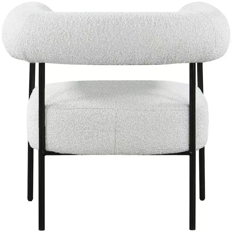 Meridian Furniture,Blake Boucle Fabric Accent Chair