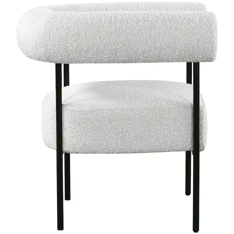 Meridian Furniture,Blake Boucle Fabric Accent Chair