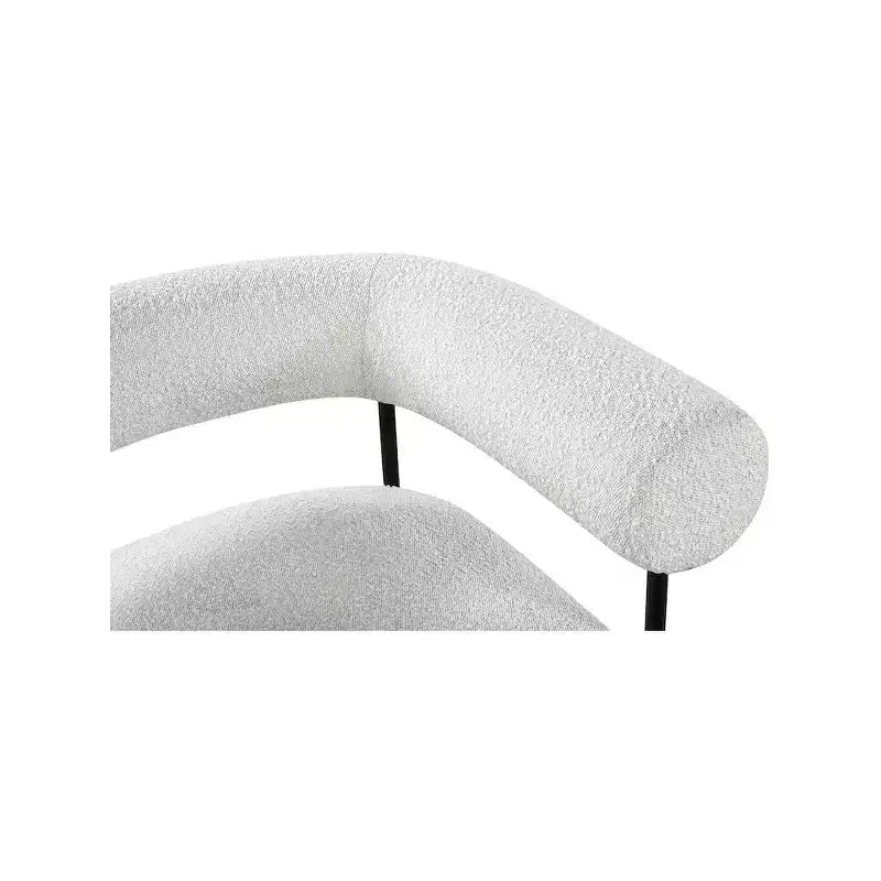 Meridian Furniture,Blake Boucle Fabric Accent Chair