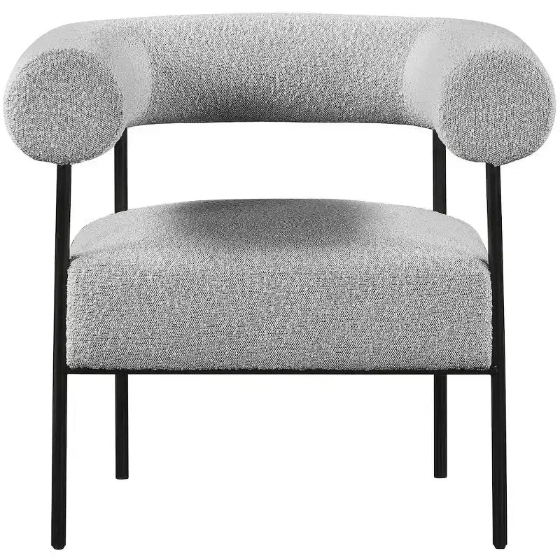Meridian Furniture,Blake Boucle Fabric Accent Chair