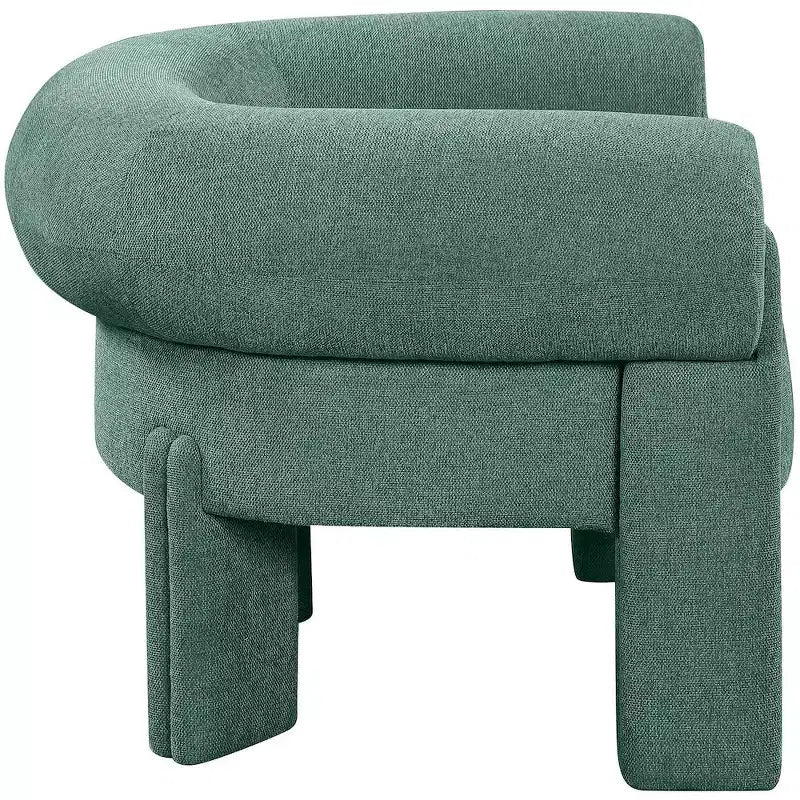 Meridian Furniture,Stefano Polyester Fabric Accent Chair
