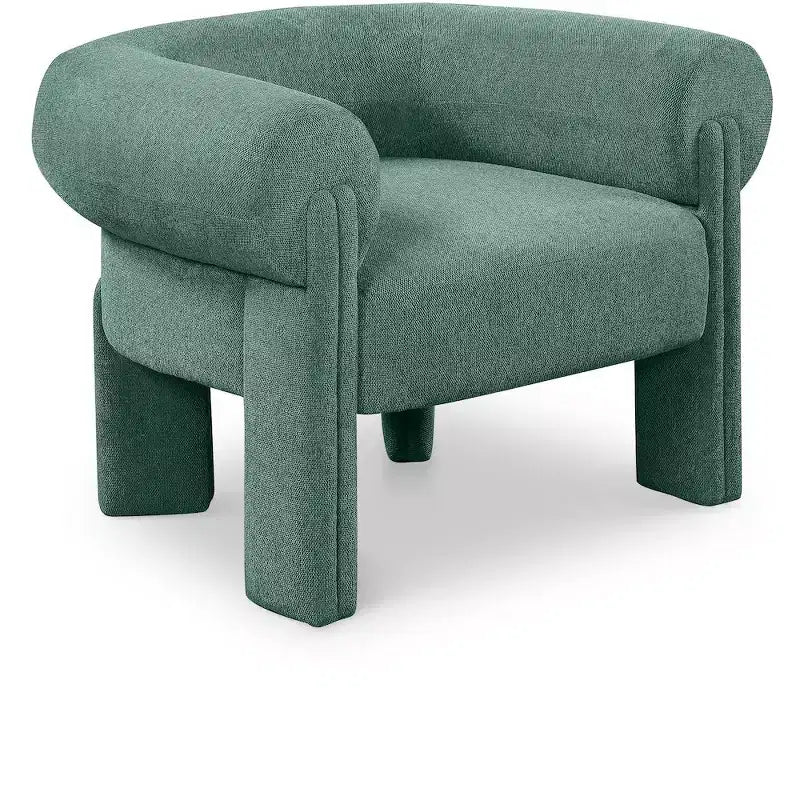 Meridian Furniture,Stefano Polyester Fabric Accent Chair