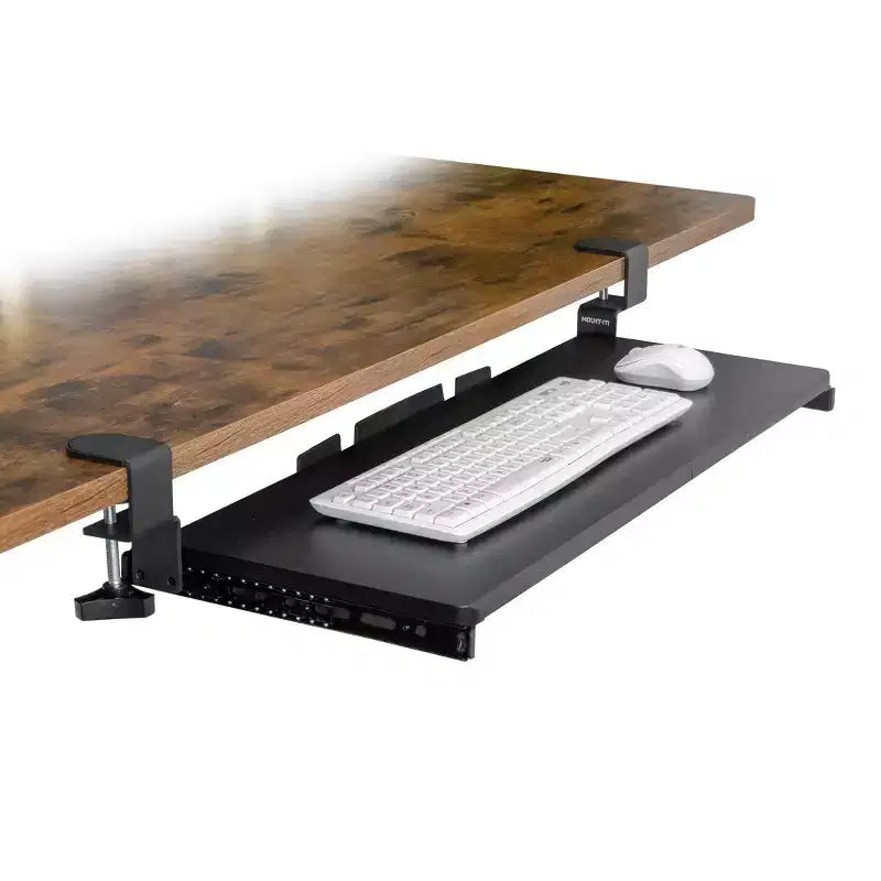 Clamp-on Keyboard Tray 30 x 11