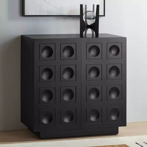 55 Downing Street Alia 31 1/2 Wide Black Console Table
