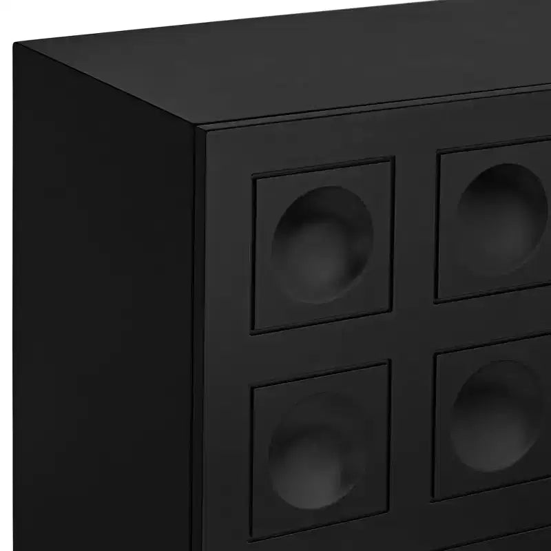 55 Downing Street Alia 31 1/2 Wide Black Console Table