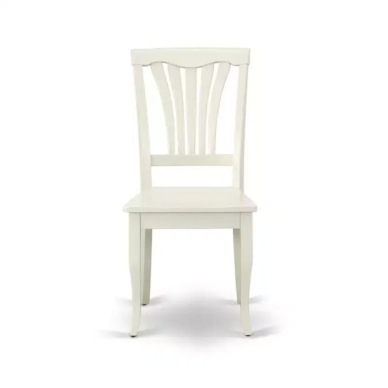 HomeStock Retro Relaxation Dining Chair Wood Seat - Set of 2, 22 x 18 x 36