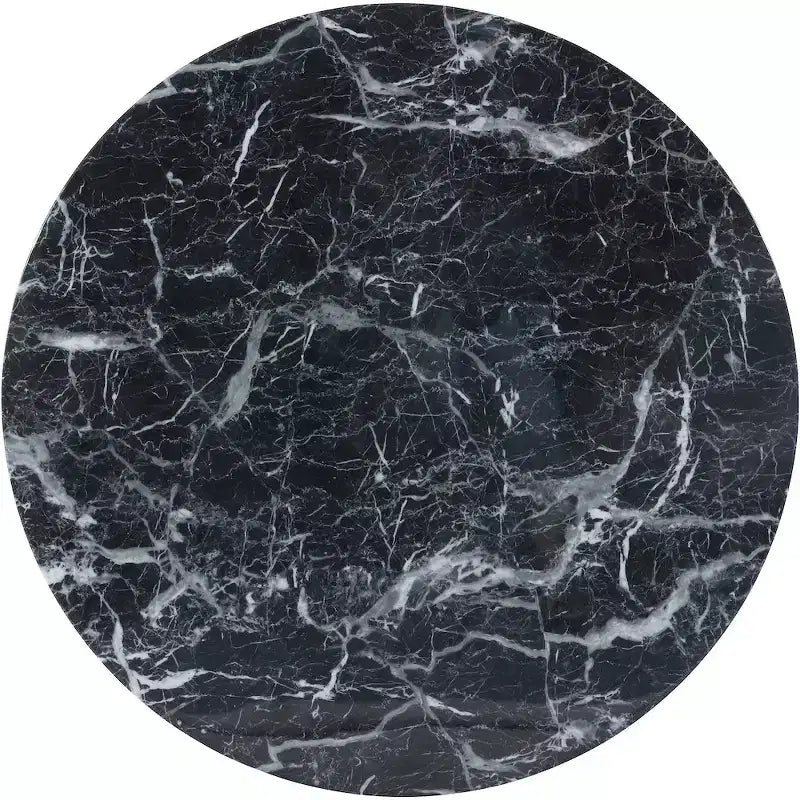Meridian Furniture,Omni Black Faux Marble Coffee Table