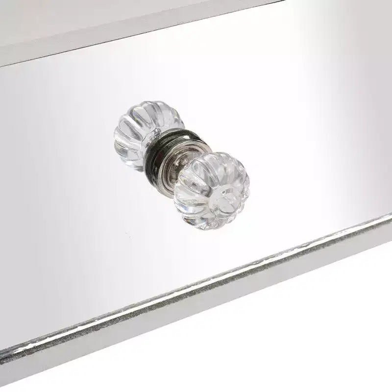 Three Drawers Mirror Table Dressing Table Console Table