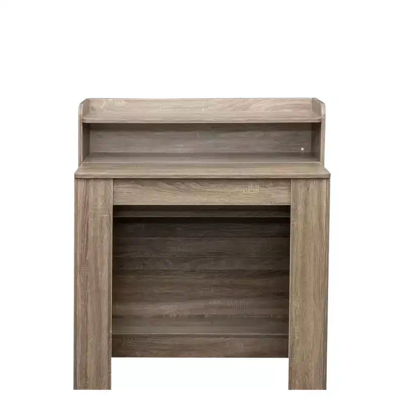 GDFStudio Torin Modern Extendable Dining Table with Storage