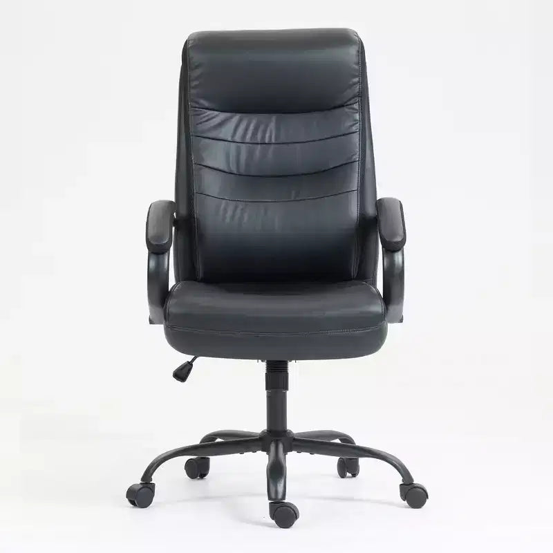 Okak Modern High-Back Upholstered Task Office Chair,Adjustable Swivel Computer Chair for Office,Study,Vanity Room