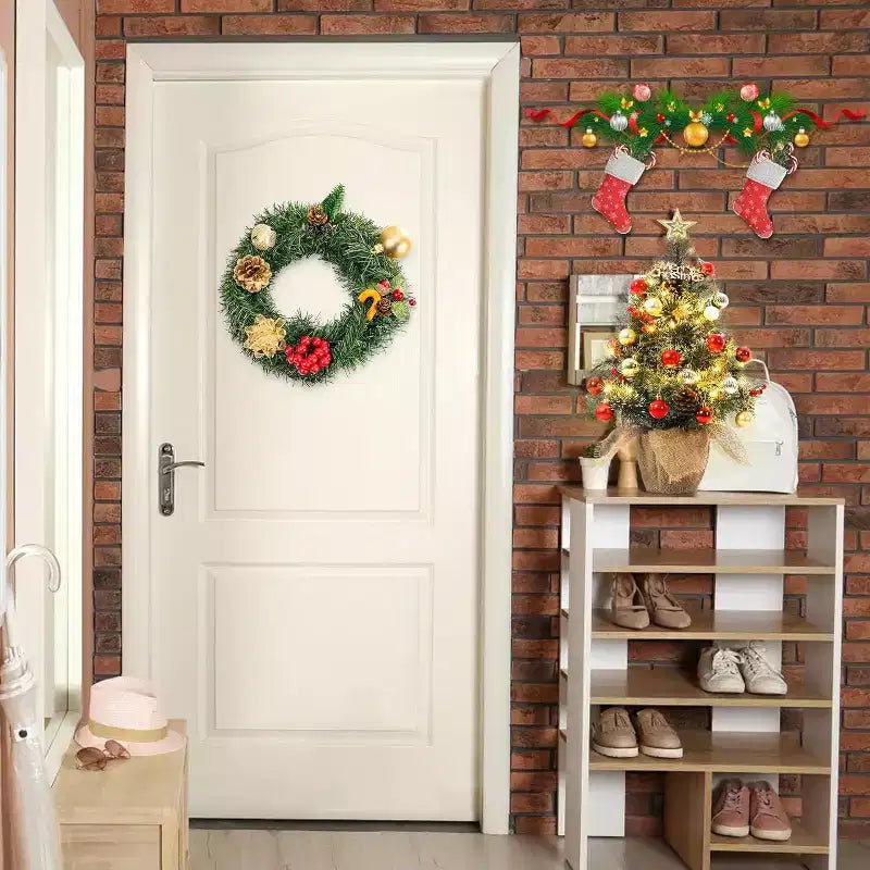 Acekool 3ft Flocked Tabletop Tree: Instant Seasonal Ambiance with Wireless Lighting