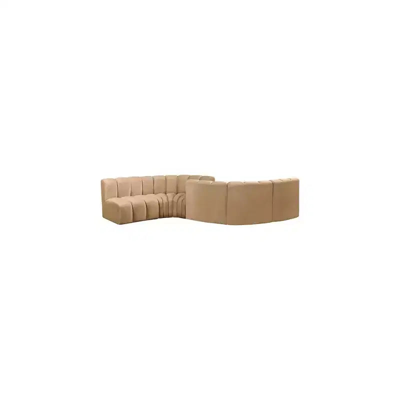 Meridian Furniture,Arc Velvet Modular Sofa