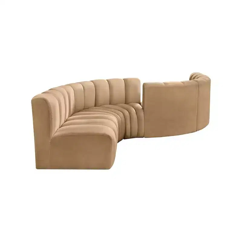 Meridian Furniture,Arc Velvet Modular Sofa