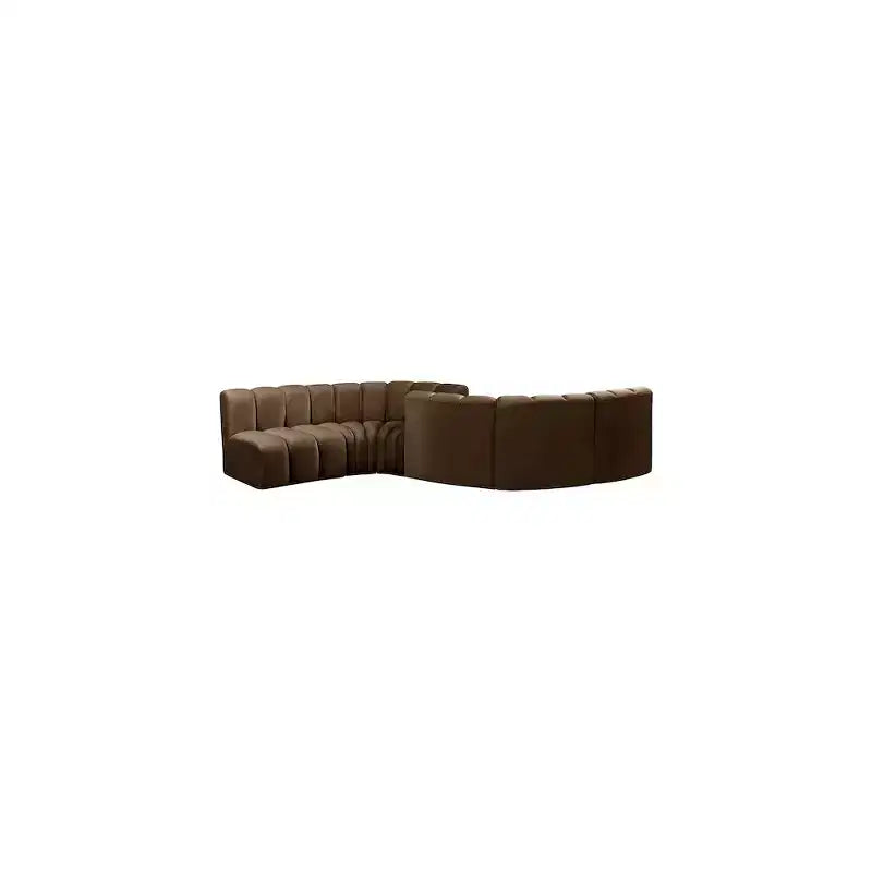 Meridian Furniture,Arc Velvet Modular Sofa