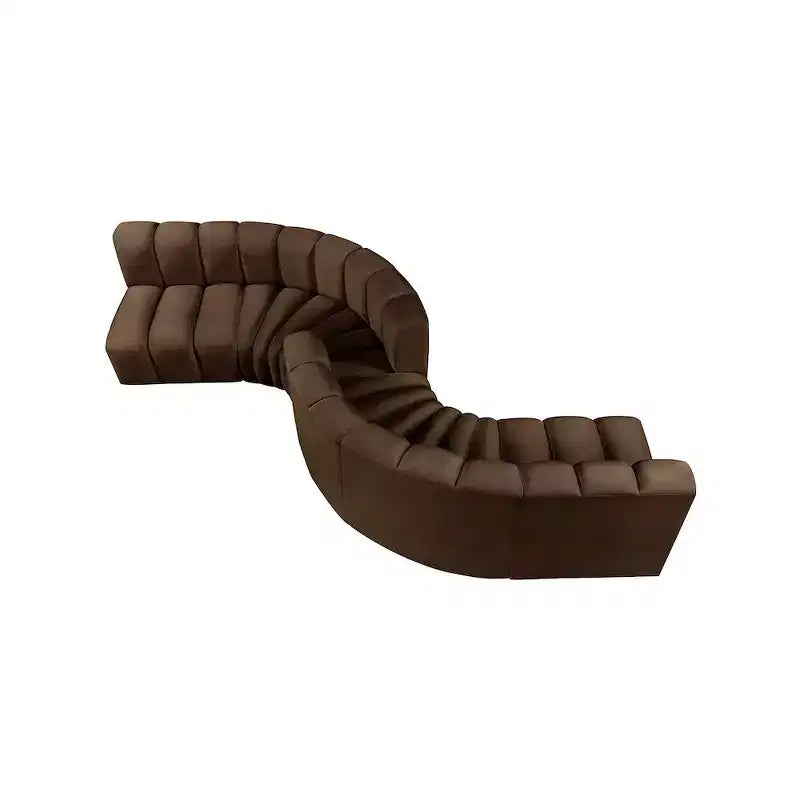 Meridian Furniture,Arc Velvet Modular Sofa